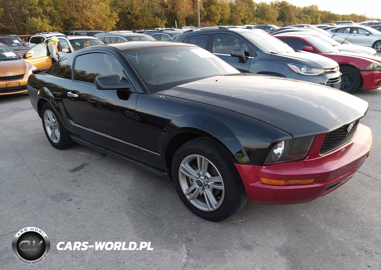 2009 Ford Mustang V6-V6 Premium VIN:1ZVHT80N495136858 - 1