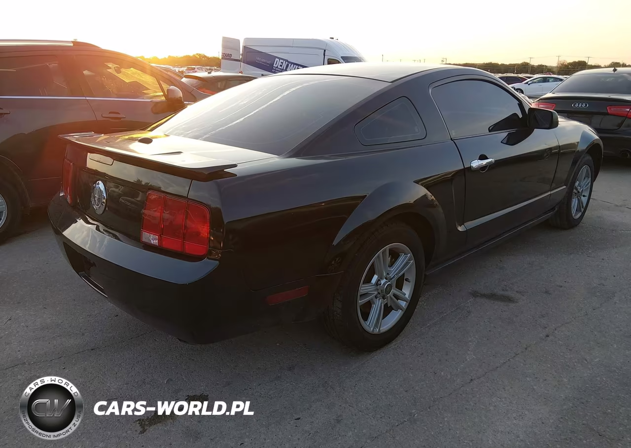 2009 Ford Mustang V6-V6 Premium VIN:1ZVHT80N495136858 - 4