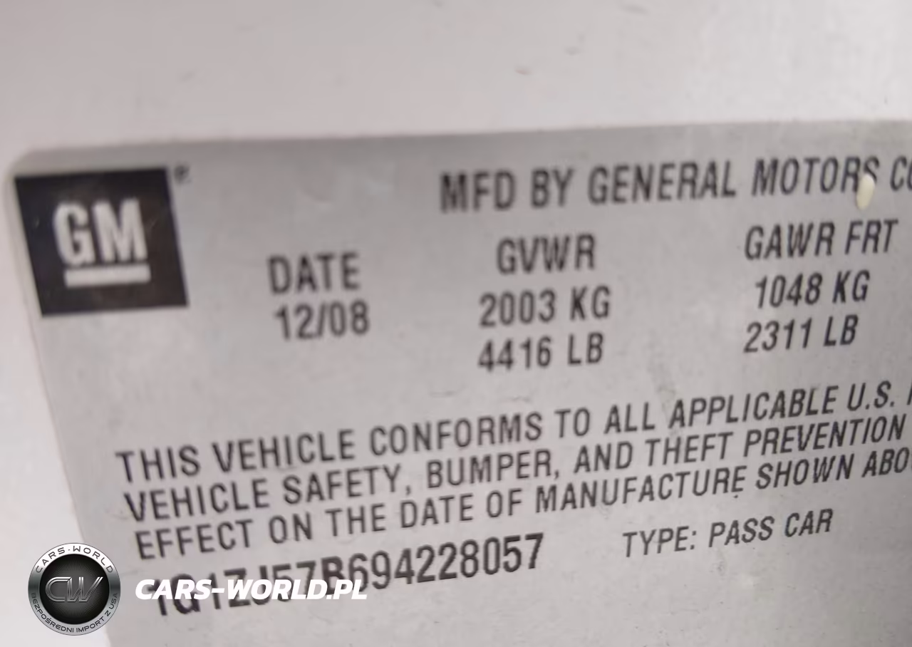 2009 Chevrolet Malibu Lt VIN:1G1ZJ57B694228057 - 9