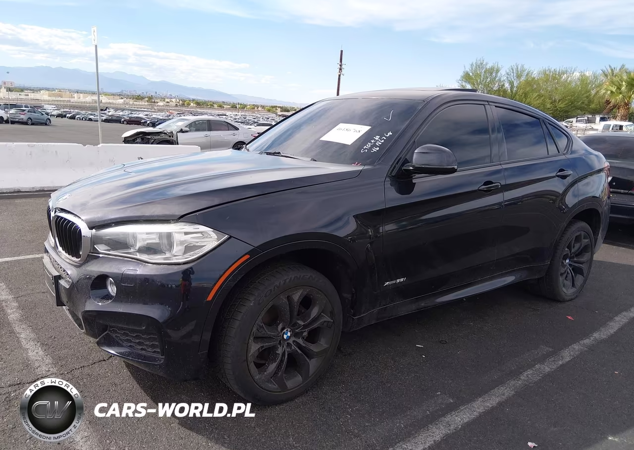 2016 BMW X6 xDrive35I VIN:5UXKU2C58G0N80607 - 2