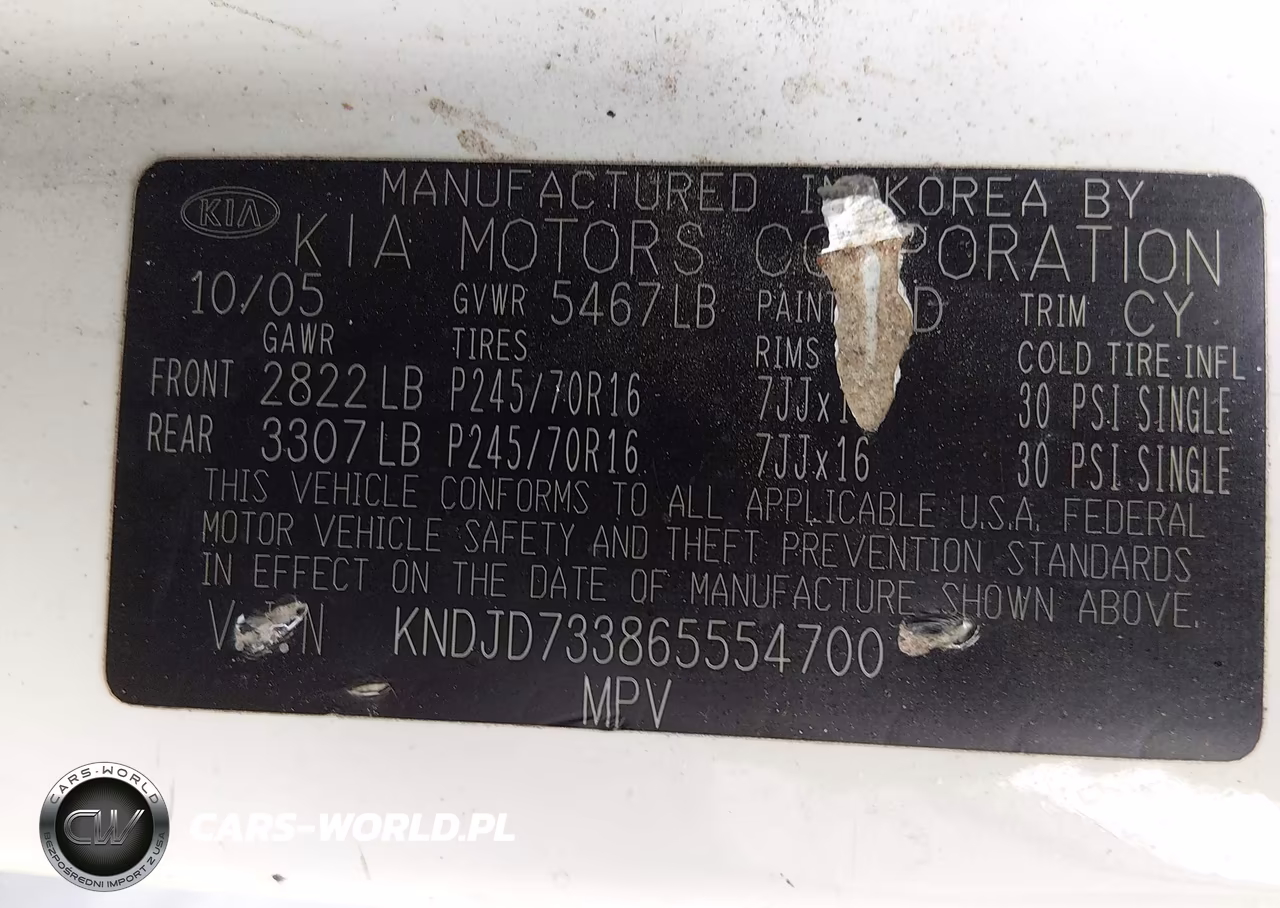 2006 Kia Sorento Ex-Lx VIN:KNDJD733865554700 - 9
