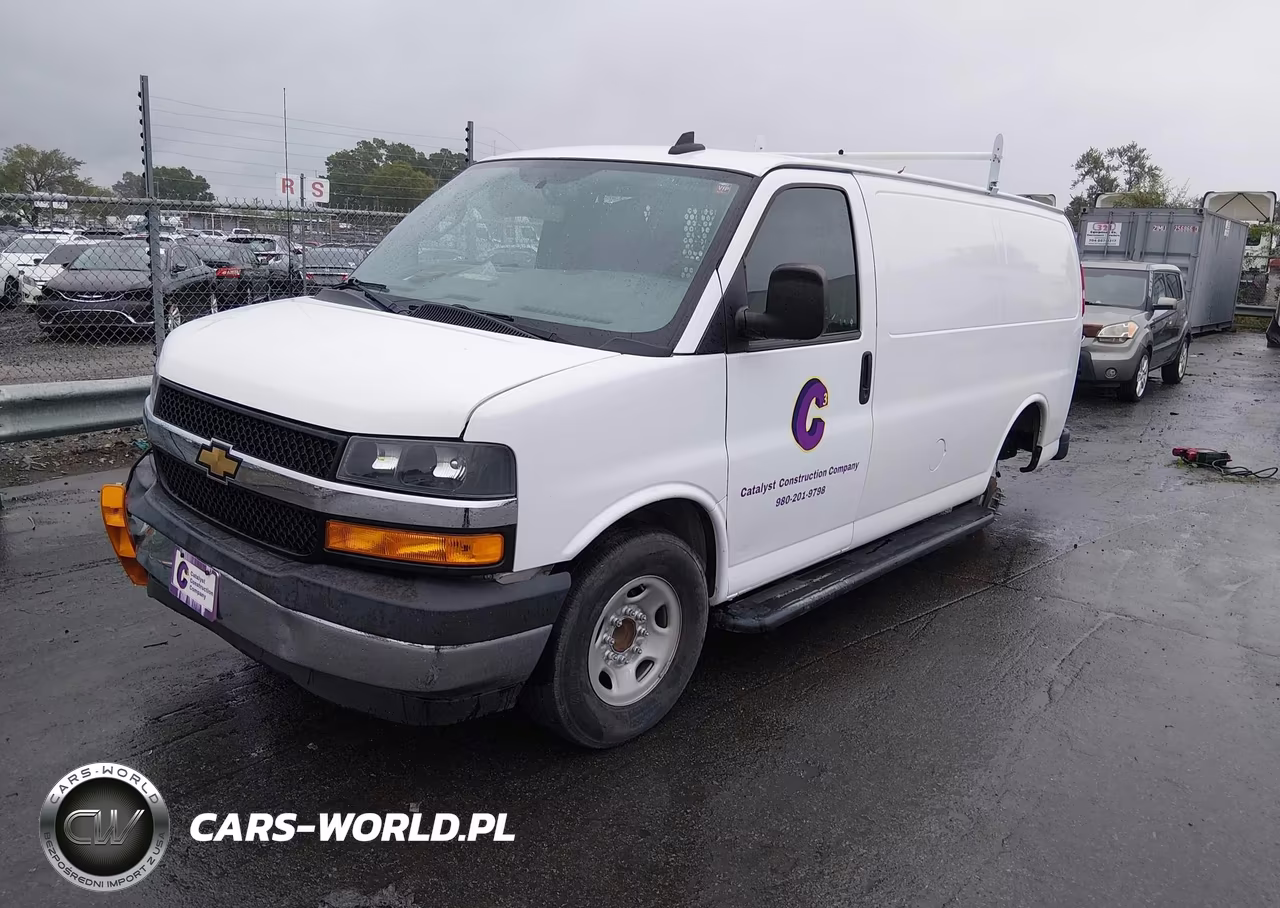 2023 Chevrolet Express Cargo Rwd 2500 Regular Wheelbase Wt VIN:1GCWGAFP7P1197205 - 2