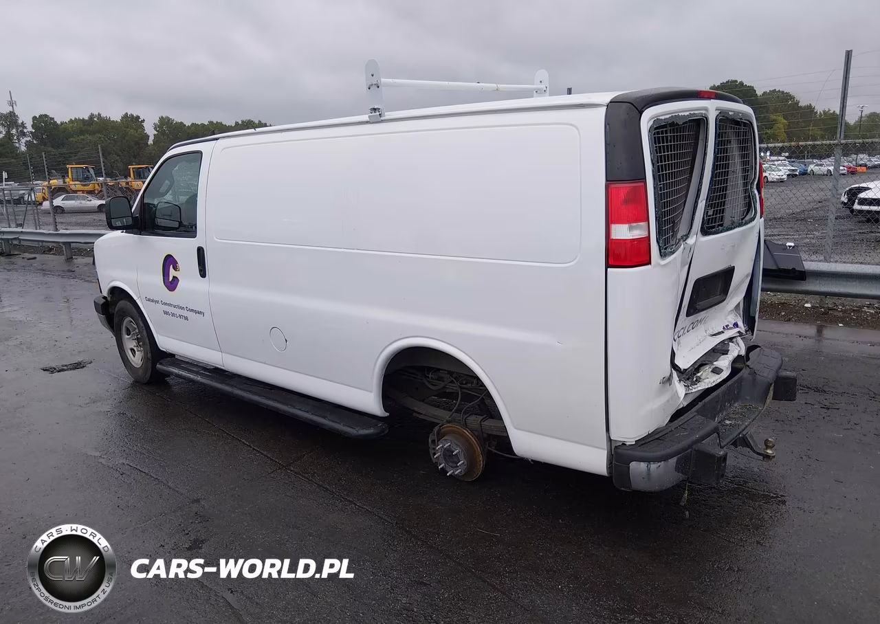 2023 Chevrolet Express Cargo Rwd 2500 Regular Wheelbase Wt VIN:1GCWGAFP7P1197205 - 3
