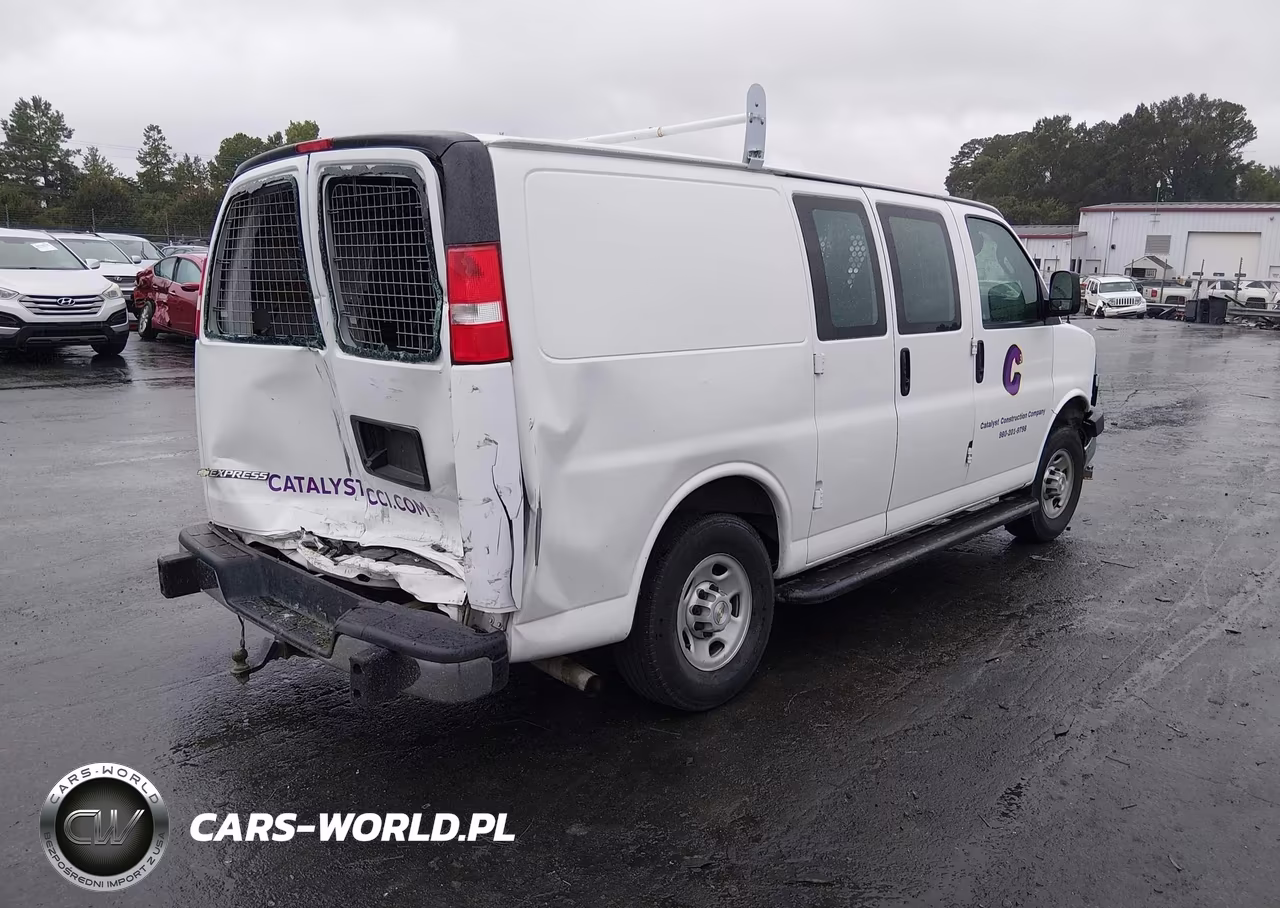 2023 Chevrolet Express Cargo Rwd 2500 Regular Wheelbase Wt VIN:1GCWGAFP7P1197205 - 4