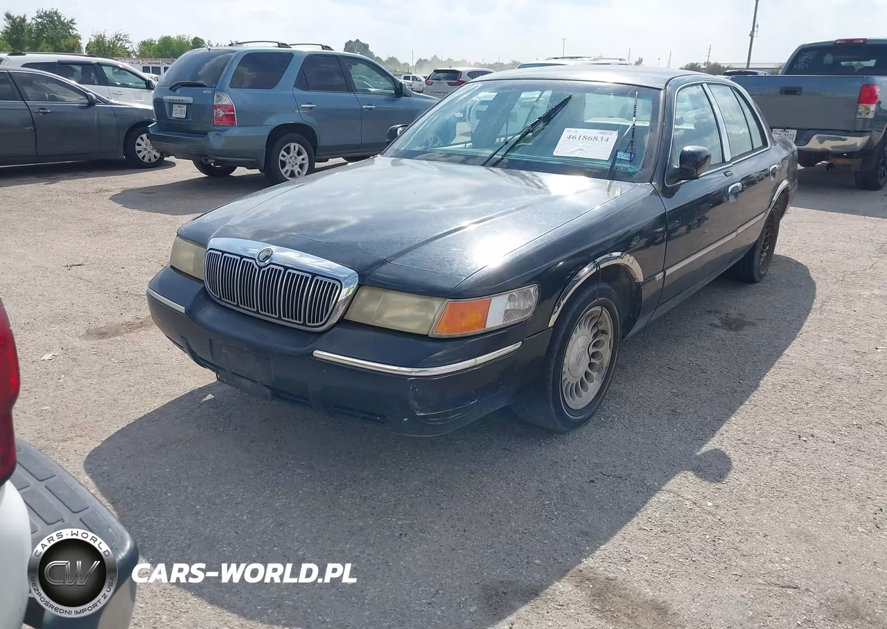 2002 Mercury Grand Marquis Ls VIN:2MEFM75W32X617917 - 2