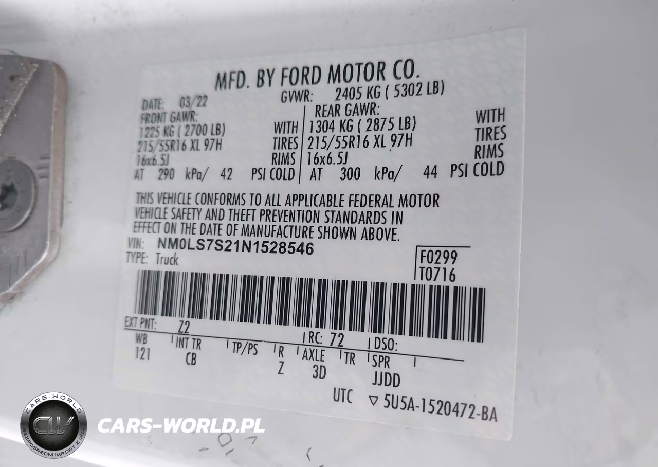 2022 Ford Transit Connect Xl VIN:NM0LS7S21N1528546 - 9