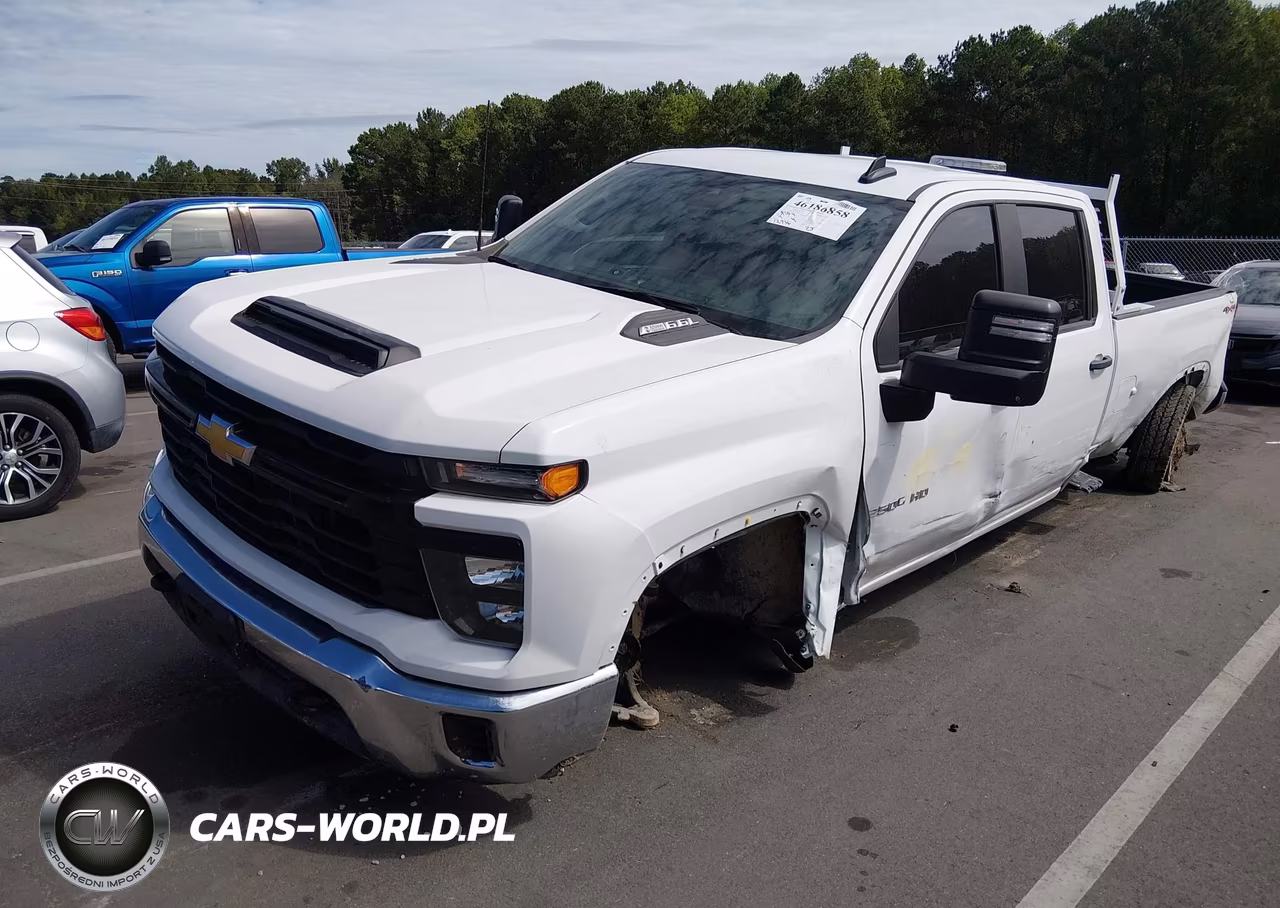 2025 Chevrolet Silverado 2500Hd 4Wd Long Bed Work Truck VIN:1GC1KLE77SF244055 - 2