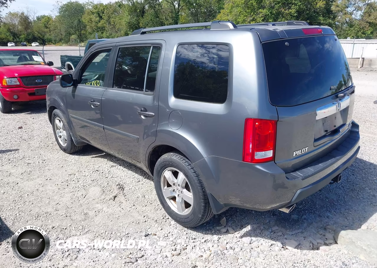 2011 Honda Pilot Ex-L VIN:5FNYF4H59BB054572 - 3