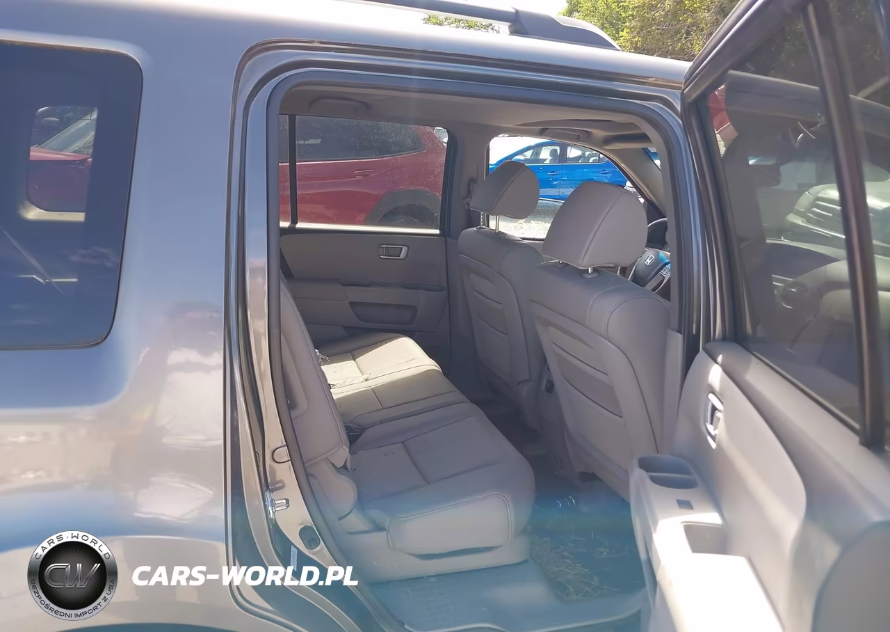 2011 Honda Pilot Ex-L VIN:5FNYF4H59BB054572 - 8
