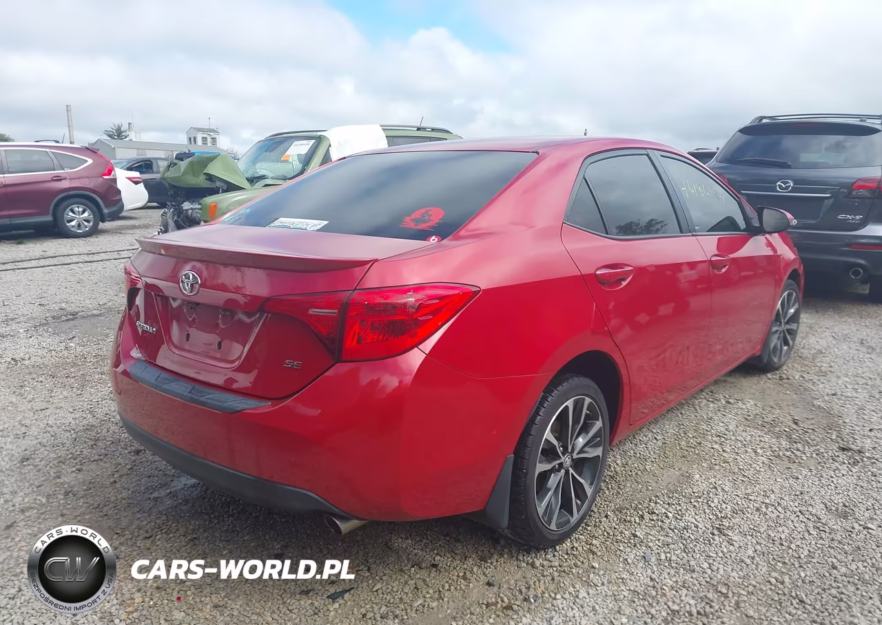 2019 Toyota Corolla Se VIN:2T1BURHE0KC128815 - 4