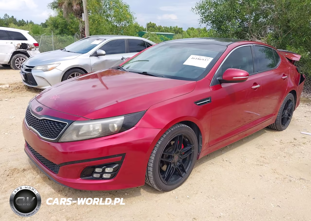 2015 Kia Optima Lx VIN:5XXGM4A70FG410911 - 2