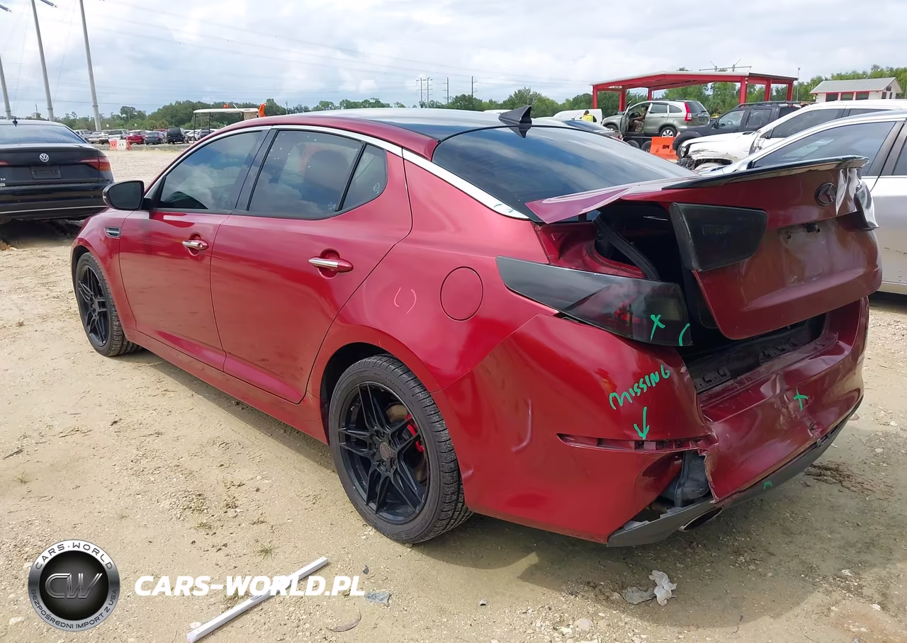 2015 Kia Optima Lx VIN:5XXGM4A70FG410911 - 3