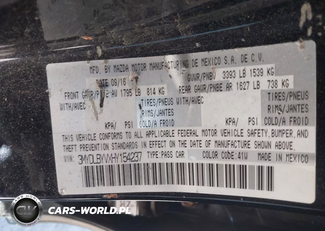 2017 Toyota Yaris Ia VIN:3MYDLBYVXHY154237 - 9