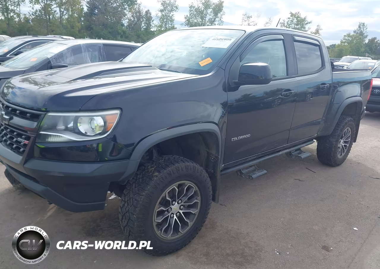 2018 Chevrolet Colorado Zr2 VIN:1GCGTEEN5J1320904 - 2