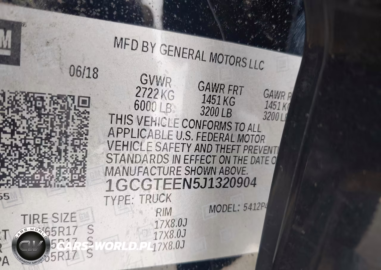 2018 Chevrolet Colorado Zr2 VIN:1GCGTEEN5J1320904 - 9