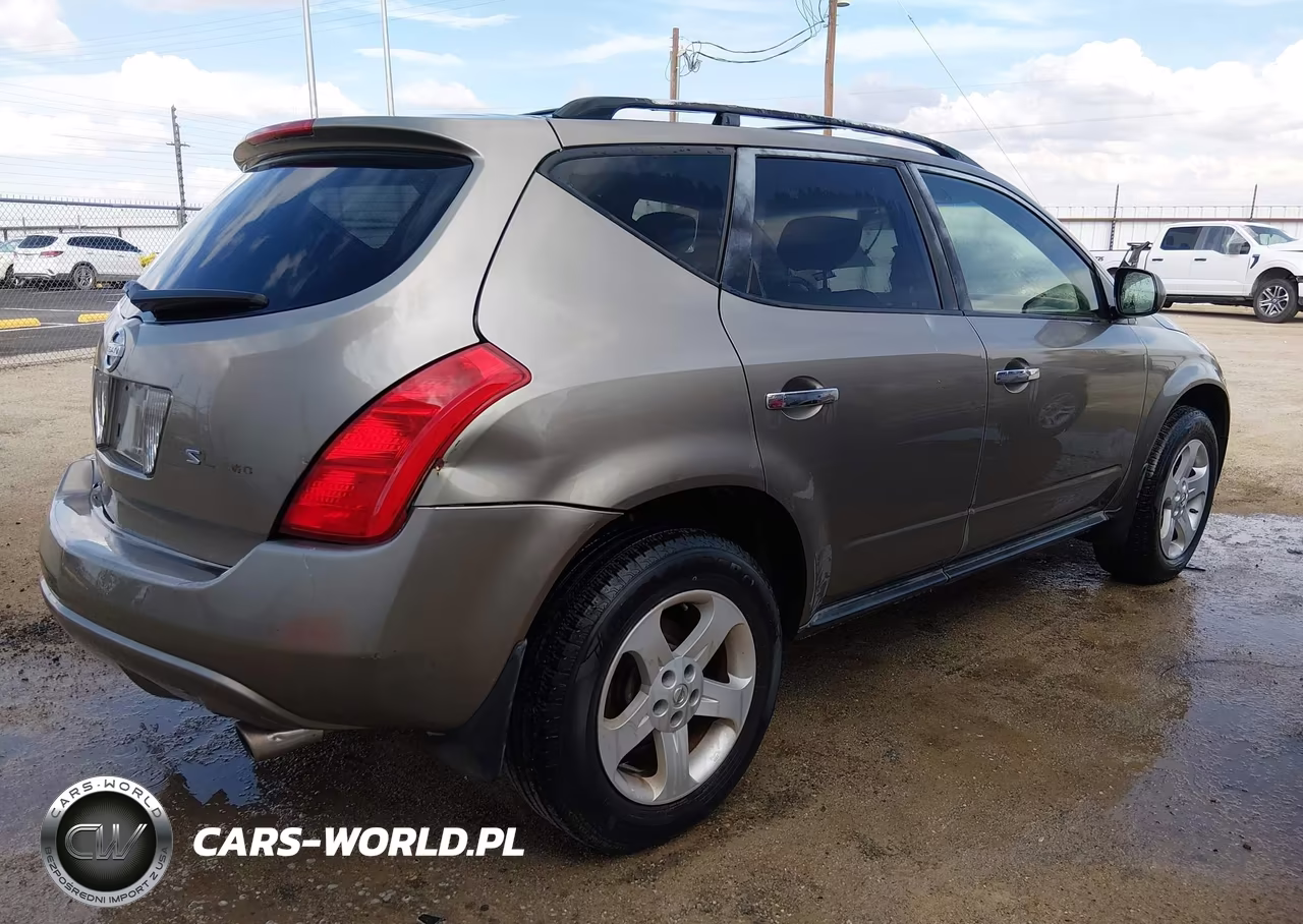 2004 Nissan Murano Sl VIN:JN8AZ08W94W340239 - 4