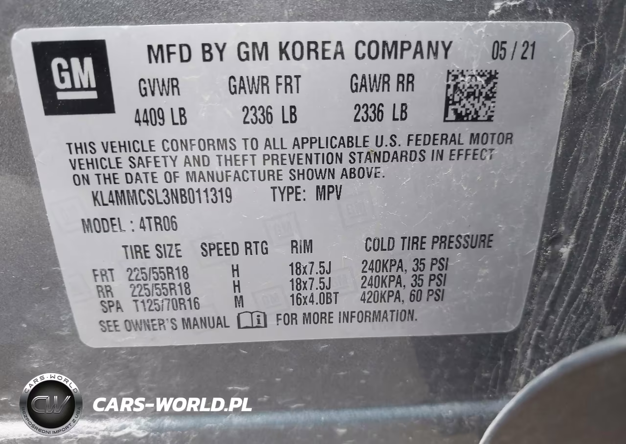 2022 Buick Encore Gx Awd Preferred VIN:KL4MMCSL3NB011319 - 9