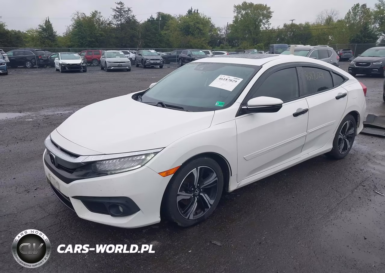 2018 Honda Civic Touring VIN:JHMFC1F99JX035138 - 2