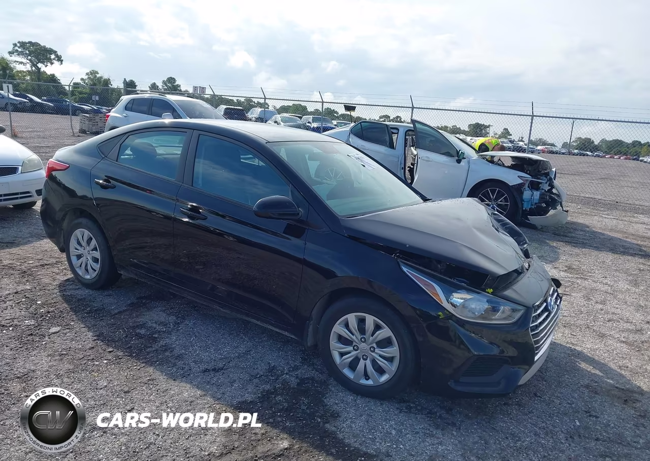 2022 Hyundai Accent Se VIN:3KPC24A65NE174064 - 1