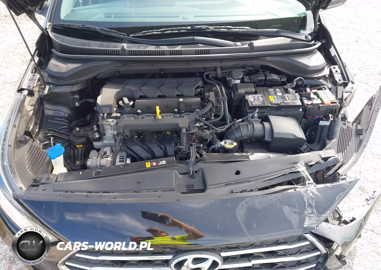 2022 Hyundai Accent Se VIN:3KPC24A65NE174064 - 10