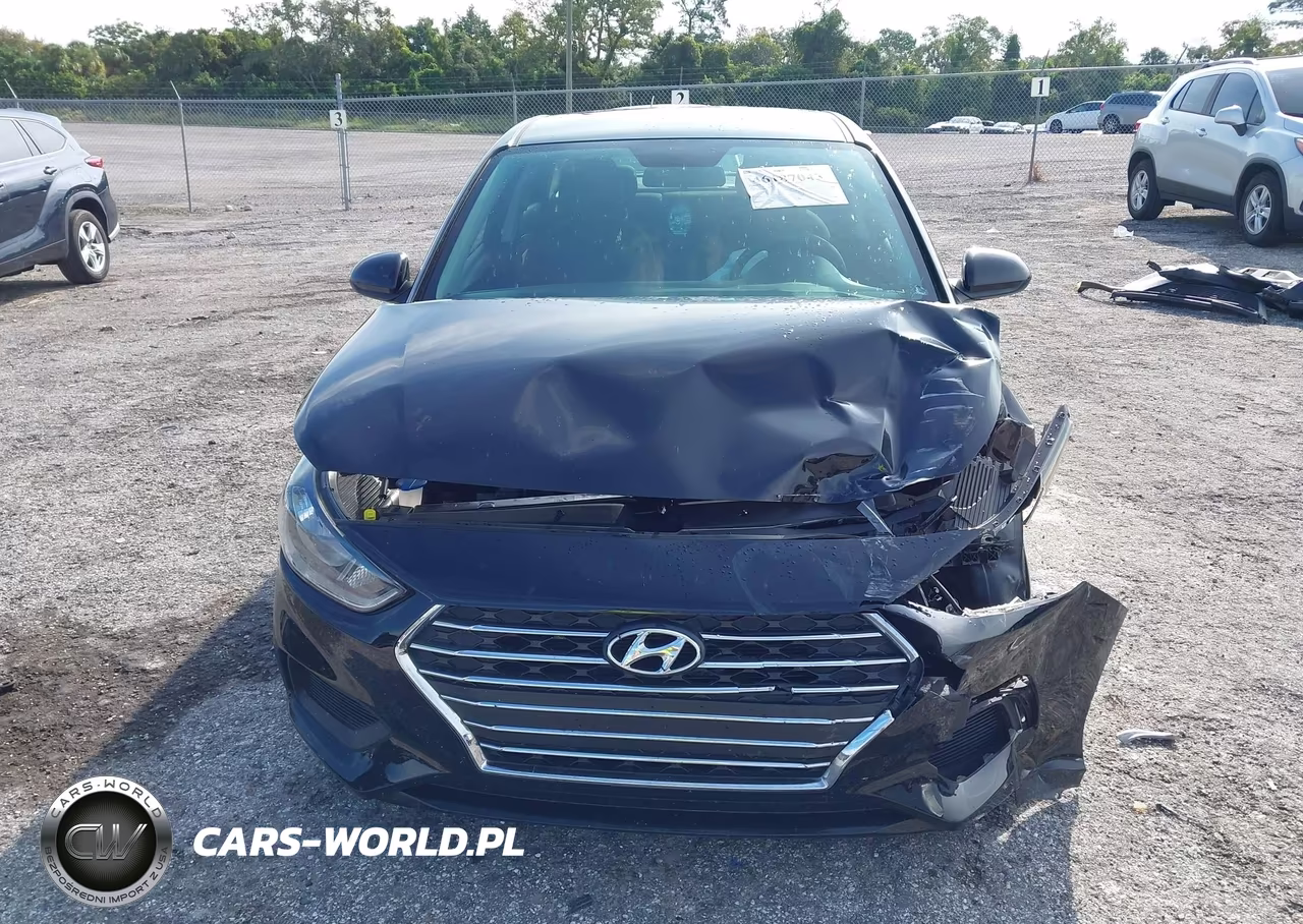 2022 Hyundai Accent Se VIN:3KPC24A65NE174064 - 11