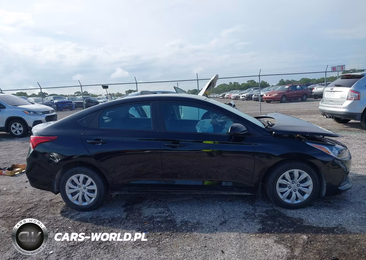 2022 Hyundai Accent Se VIN:3KPC24A65NE174064 - 12