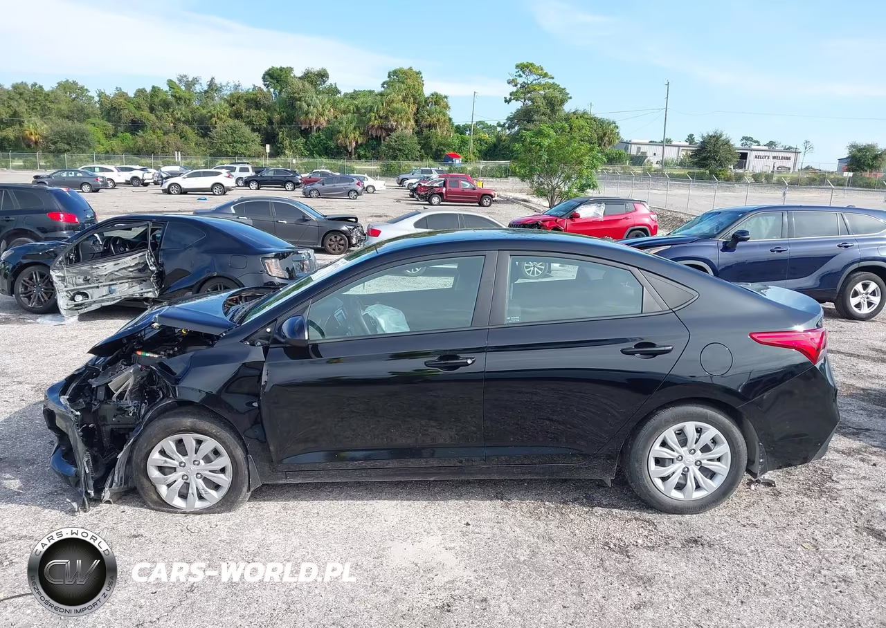 2022 Hyundai Accent Se VIN:3KPC24A65NE174064 - 13
