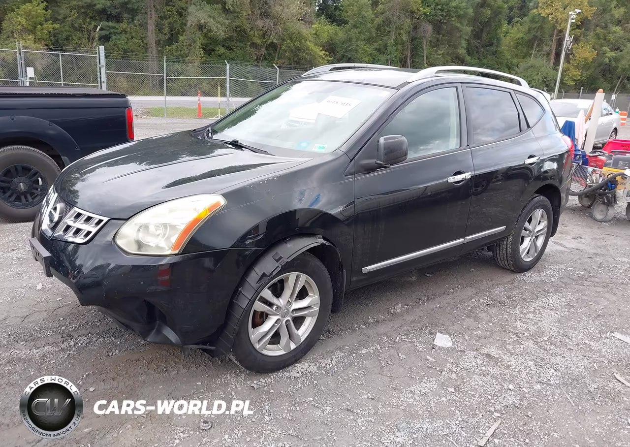 2012 Nissan Rogue Sv VIN:JN8AS5MV9CW704012 - 2