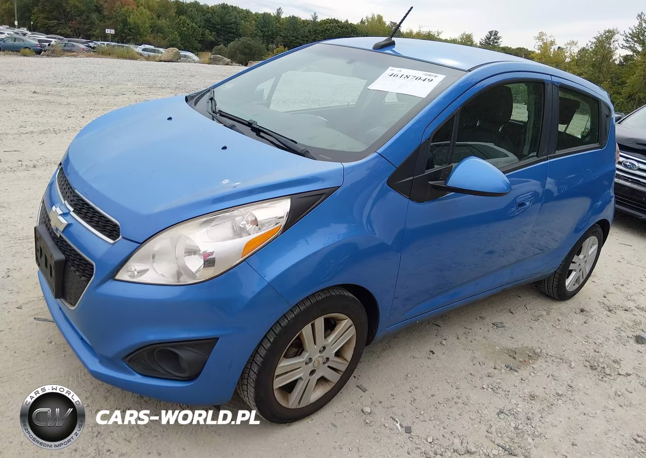 2013 Chevrolet Spark 1Lt Auto VIN:KL8CD6S92DC554654 - 2
