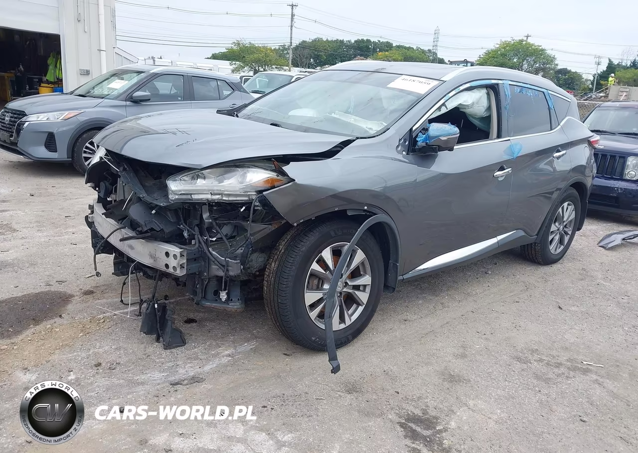 2015 Nissan Murano Sl VIN:5N1AZ2MH2FN207969 - 2