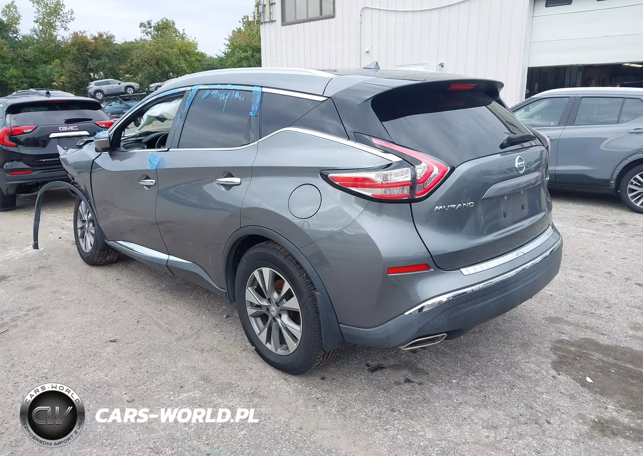 2015 Nissan Murano Sl VIN:5N1AZ2MH2FN207969 - 3