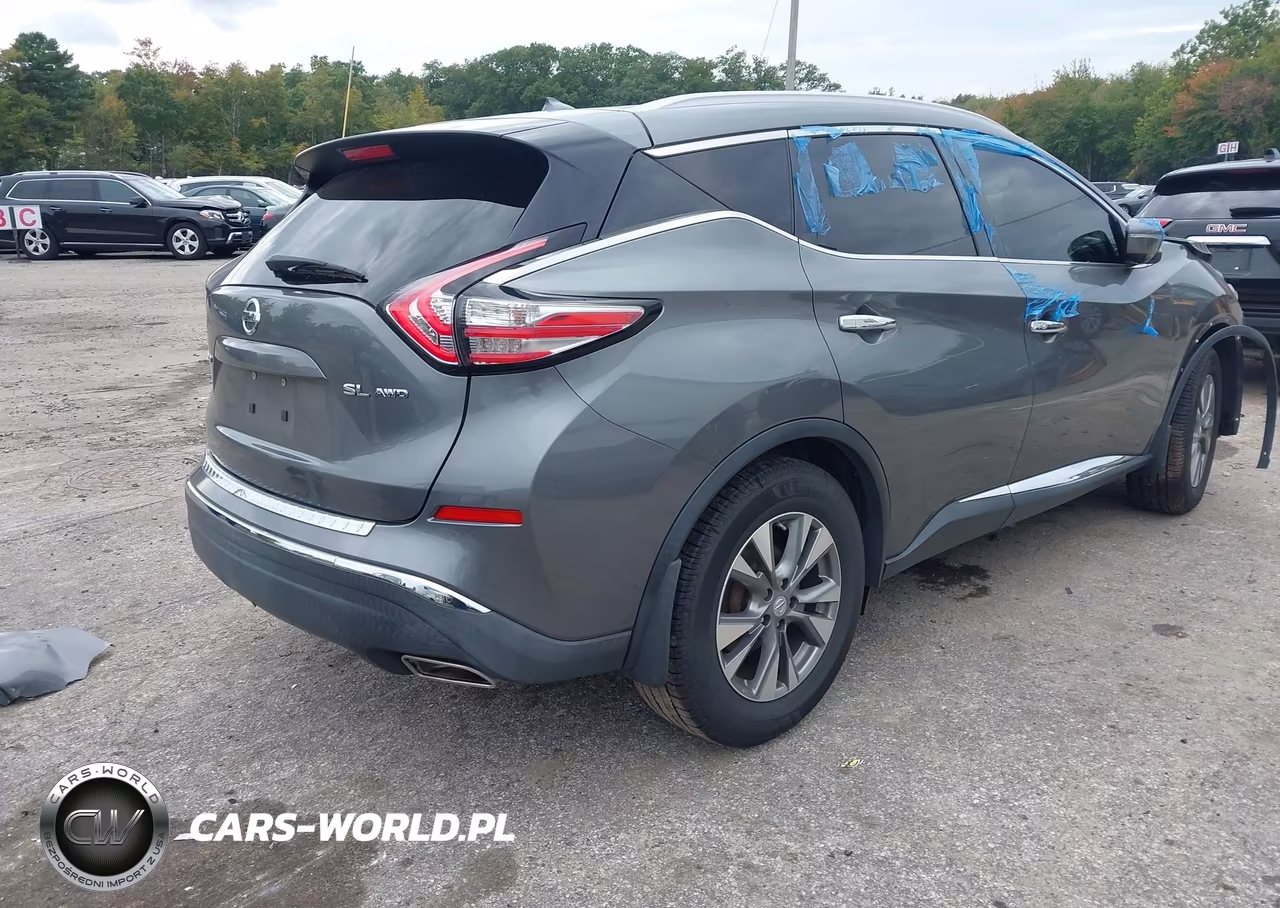 2015 Nissan Murano Sl VIN:5N1AZ2MH2FN207969 - 4