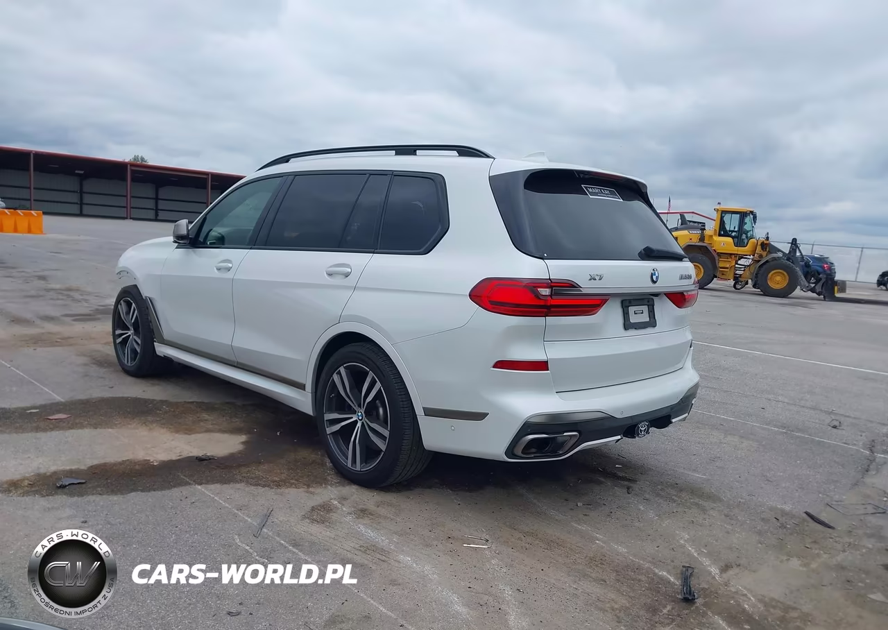 2022 BMW X7 M50I VIN:5UXCX6C05N9L23260 - 3