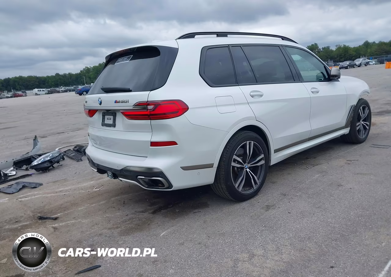 2022 BMW X7 M50I VIN:5UXCX6C05N9L23260 - 4
