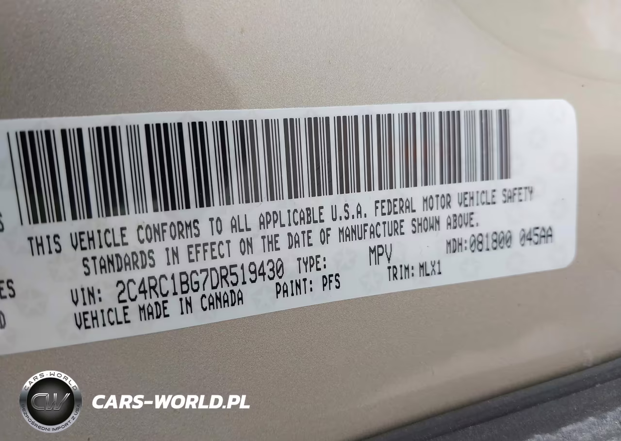 2013 Chrysler Town & Country Touring VIN:2C4RC1BG7DR519430 - 9
