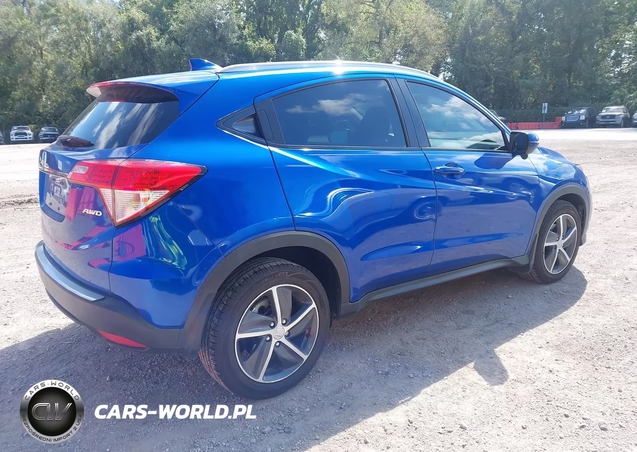2021 Honda Hr-V Awd Ex VIN:3CZRU6H50MM706770 - 4