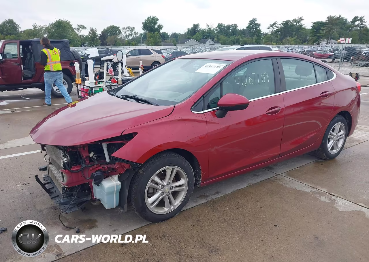 2017 Chevrolet Cruze Lt Auto VIN:1G1BE5SMXH7153116 - 2