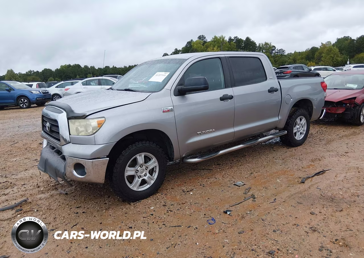 2008 Toyota Tundra Sr5 5.7L V8 VIN:5TBDV54128S495256 - 2