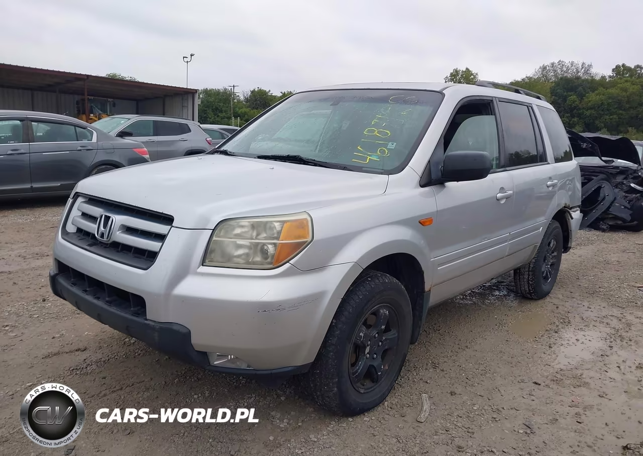 2006 Honda Pilot Ex-L VIN:2HKYF18536H529056 - 2