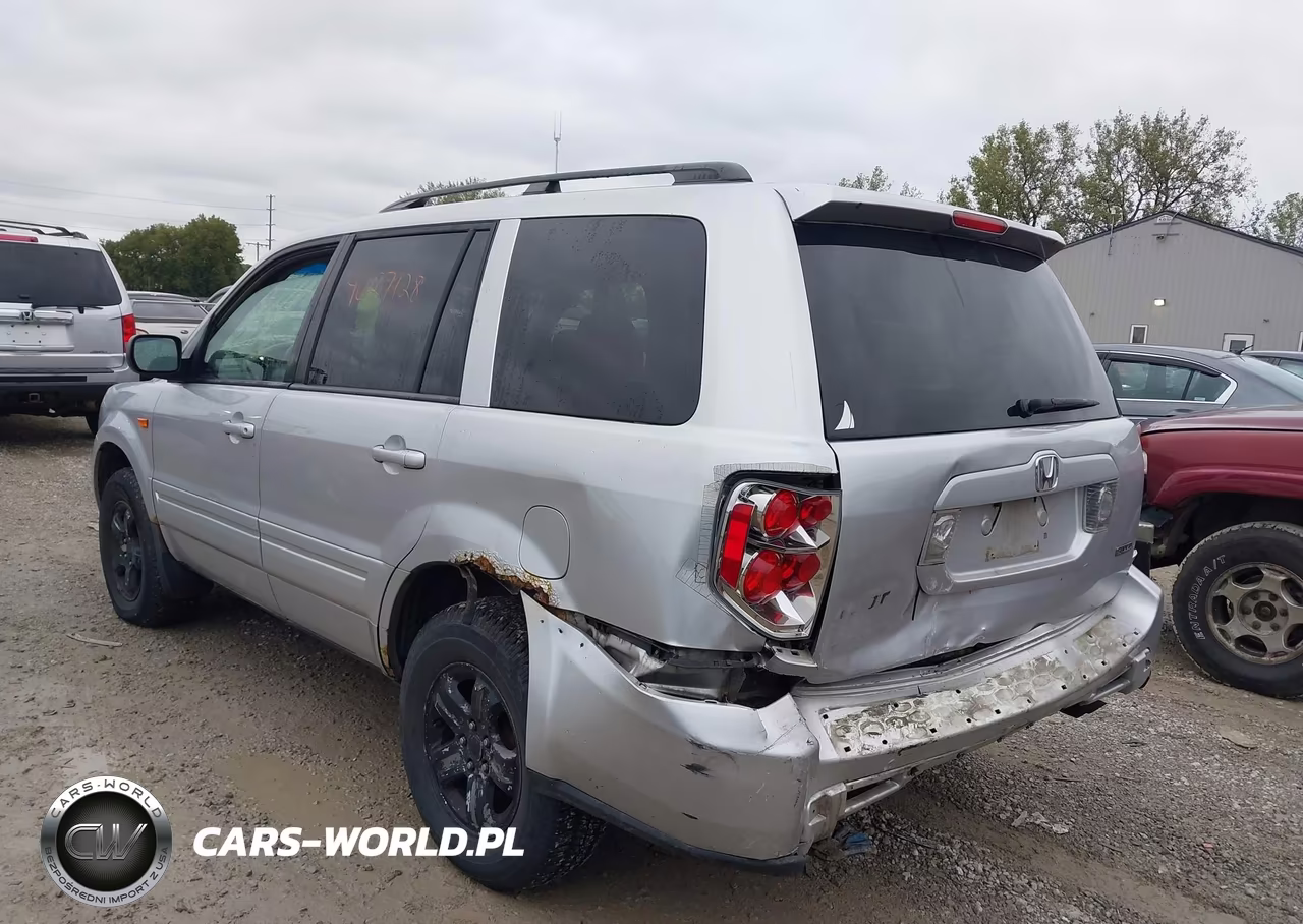 2006 Honda Pilot Ex-L VIN:2HKYF18536H529056 - 3