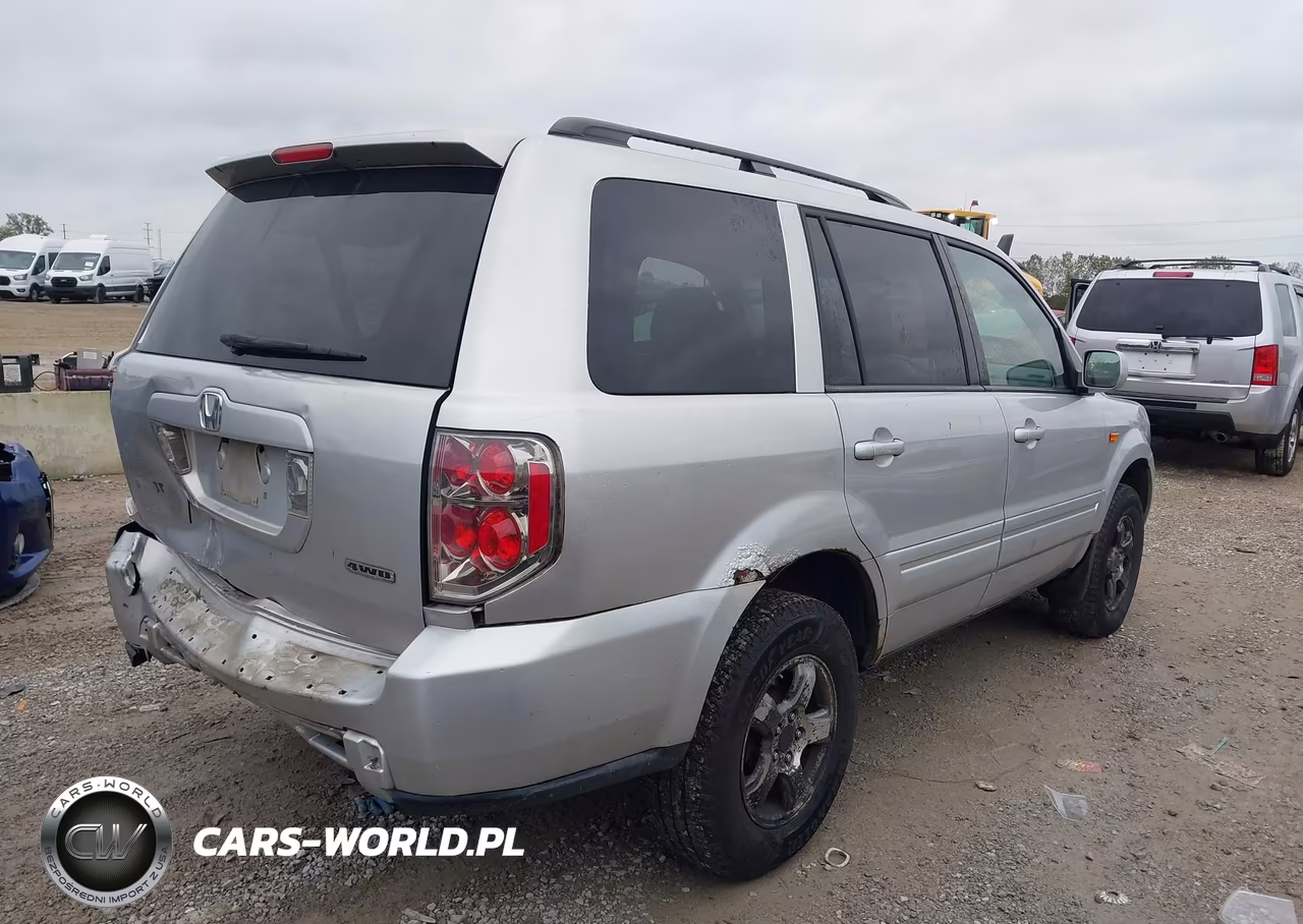 2006 Honda Pilot Ex-L VIN:2HKYF18536H529056 - 4