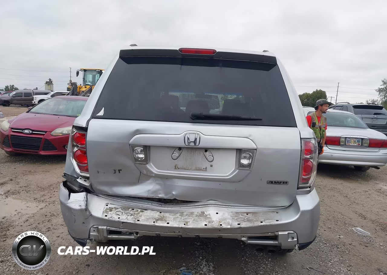 2006 Honda Pilot Ex-L VIN:2HKYF18536H529056 - 6