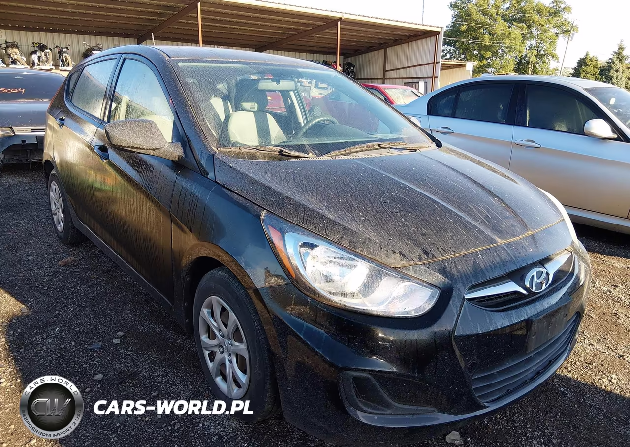 2012 Hyundai Accent Gs VIN:KMHCT5AEXCU012760 - 1