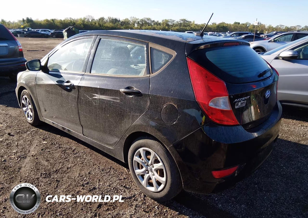 2012 Hyundai Accent Gs VIN:KMHCT5AEXCU012760 - 3