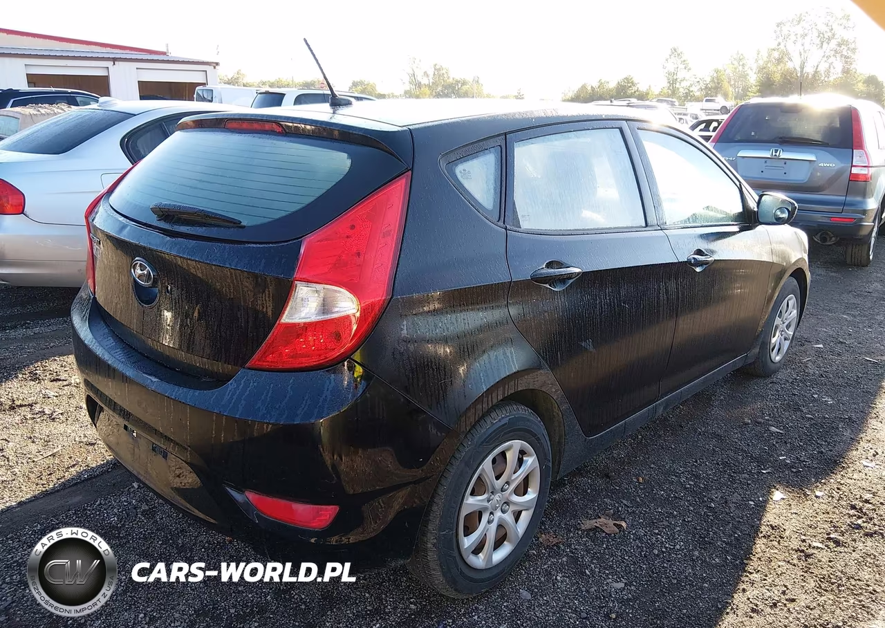 2012 Hyundai Accent Gs VIN:KMHCT5AEXCU012760 - 4
