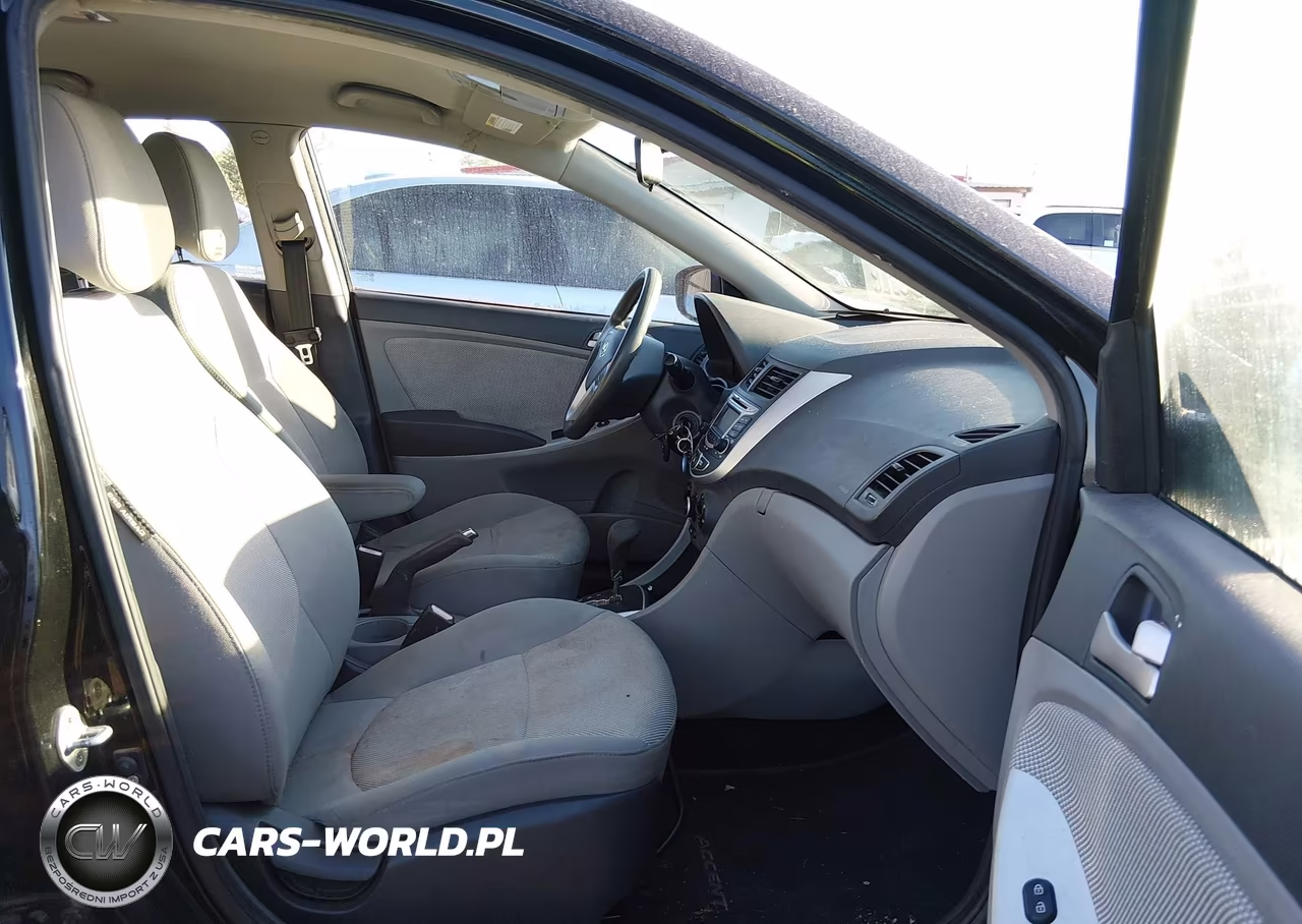 2012 Hyundai Accent Gs VIN:KMHCT5AEXCU012760 - 5
