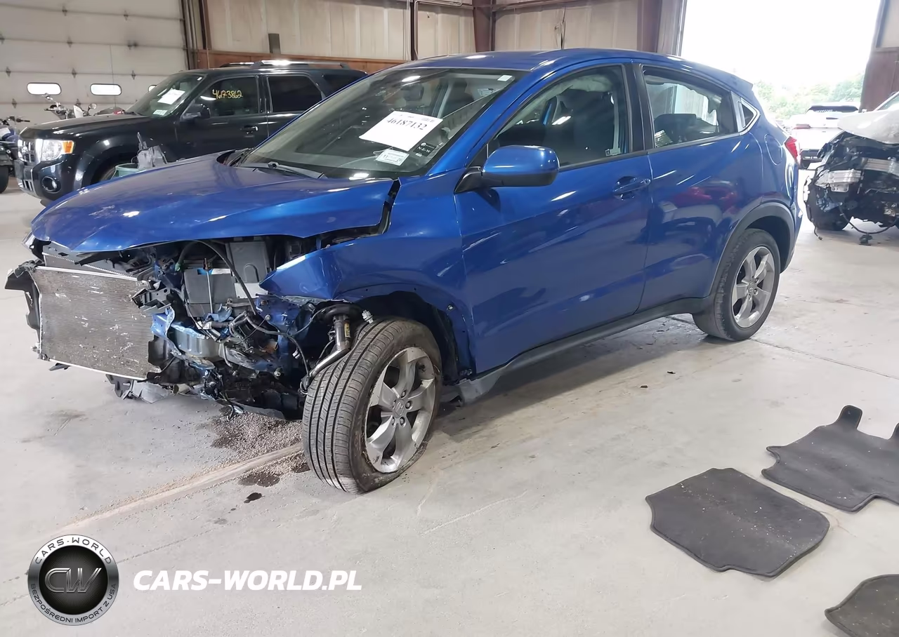 2018 Honda Hr-V Lx VIN:3CZRU6H35JM720822 - 2
