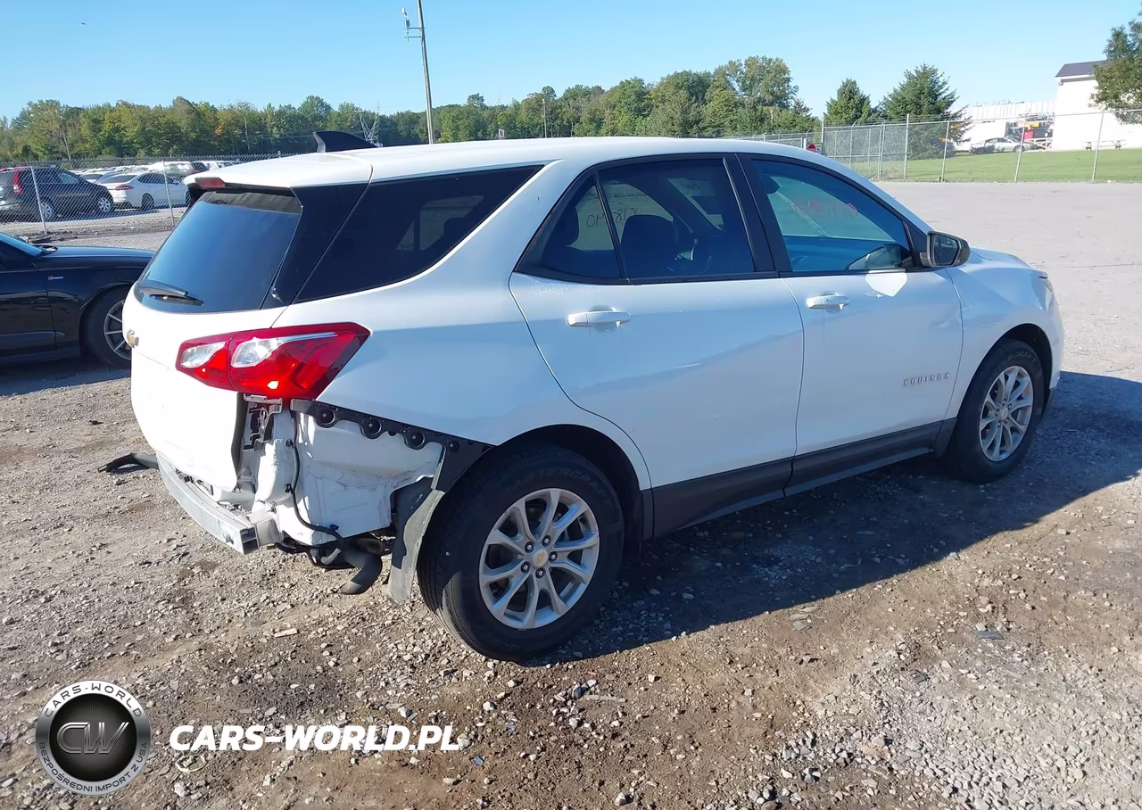 2020 Chevrolet Equinox Fwd Ls VIN:3GNAXHEV7LS579012 - 4