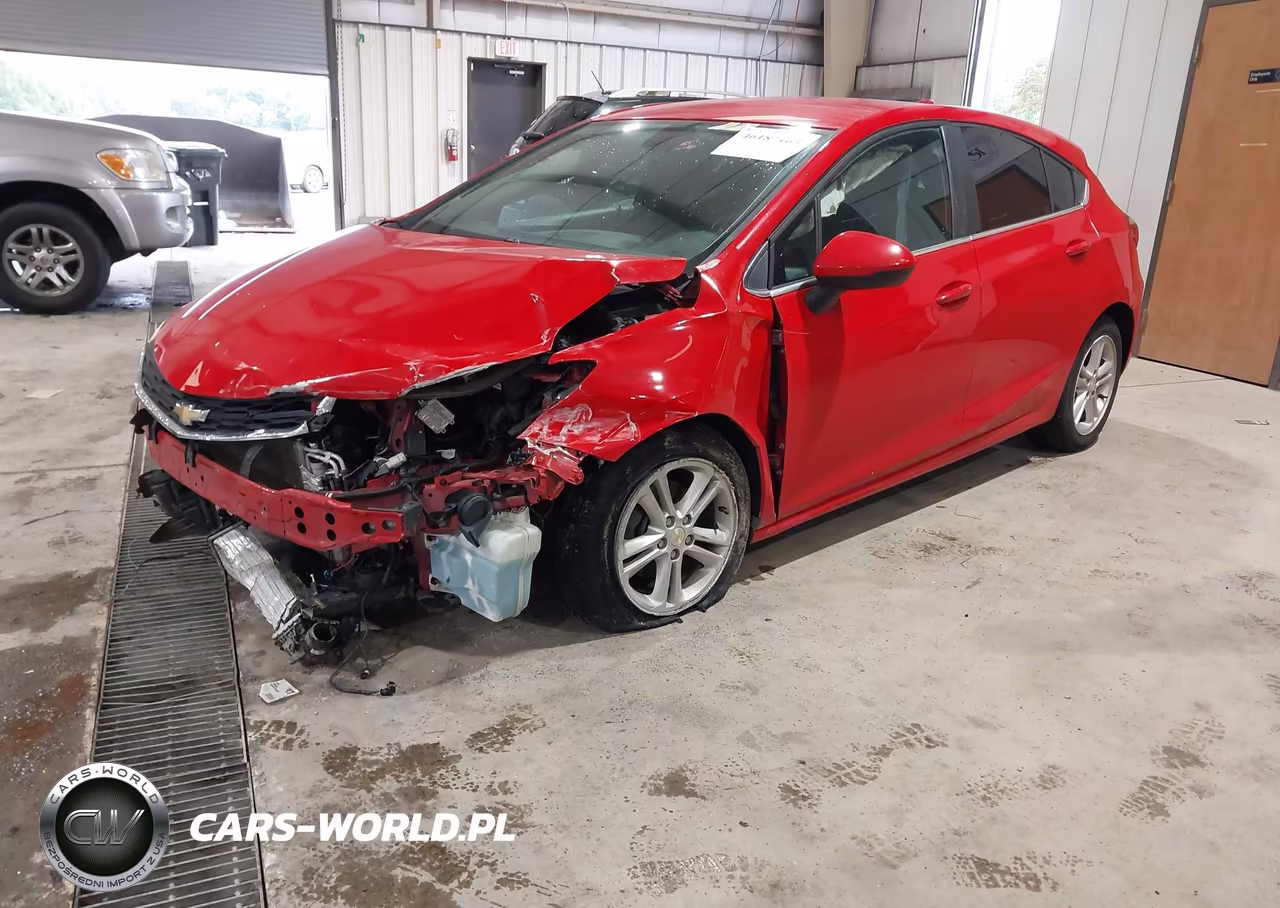 2017 Chevrolet Cruze Lt Auto VIN:3G1BE6SM4HS527341 - 2