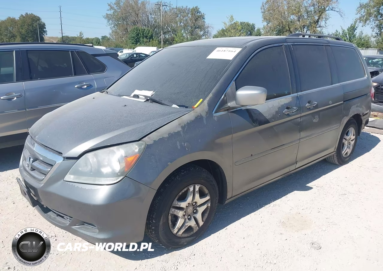 2007 Honda Odyssey Ex-L VIN:5FNRL38677B459496 - 2